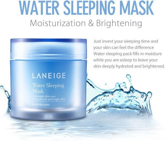 Laneige Water Sleeping Mask - Gezichtsmasker - 70 ml - Laneige