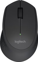 Logitech M280 muis RF Draadloos Optisch 1000 DPI Ambidextrous Zwart