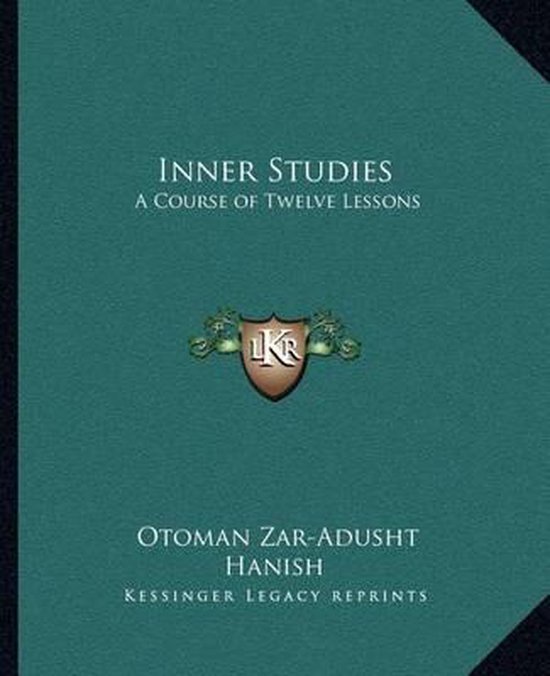 Inner Studies, Otoman Zar Hanish | 9781162631486 | Boeken | bol