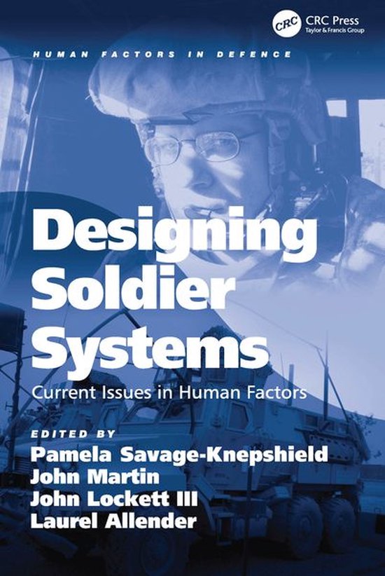 Human Factors in Defence - Designing Soldier Systems - cover