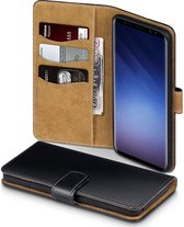 Samsung Galaxy S9+ Bookcase hoesje - CaseBoutique -  Zwart - Kunstleer