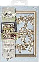 Spellbinders S4-556 Candy Cane Creator Card Front.