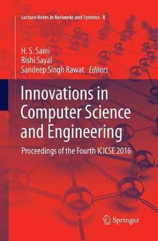 Innovations in Computer Science and Engineering 9789811099748