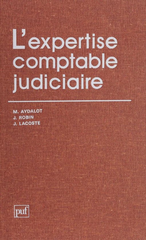 L'Expertise comptable judiciaire - cover