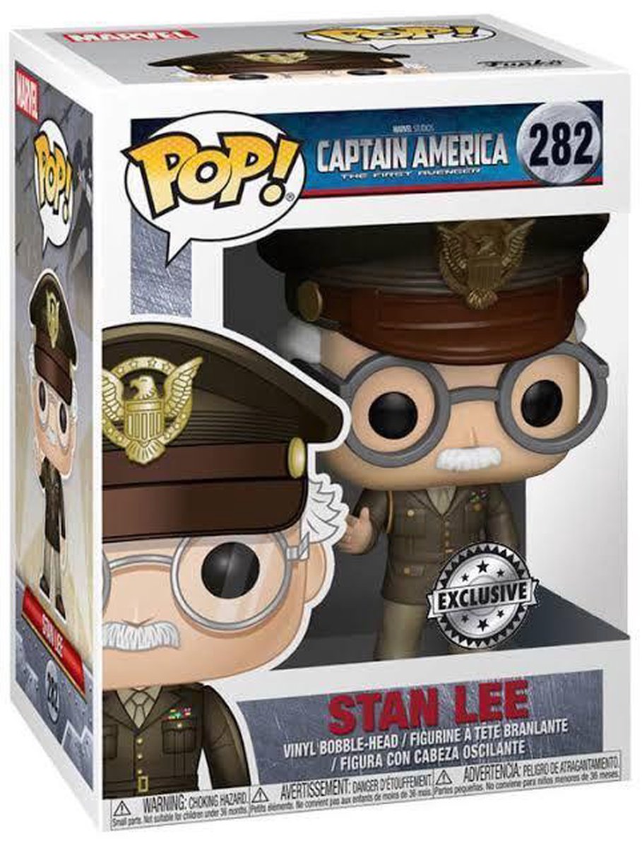 Funko Pop! Marvel: Stan Lee Cameo Army General LE