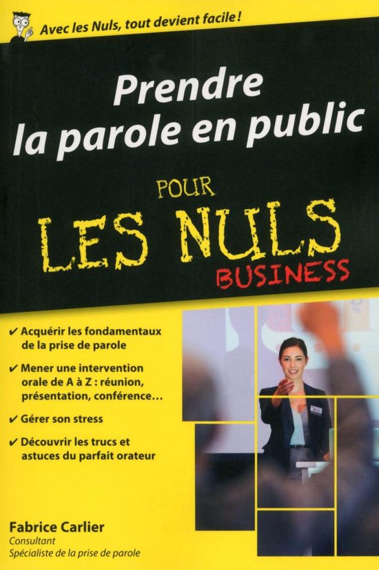 Poche pour les nuls - Prendre la parole en public pour les N ... - cover