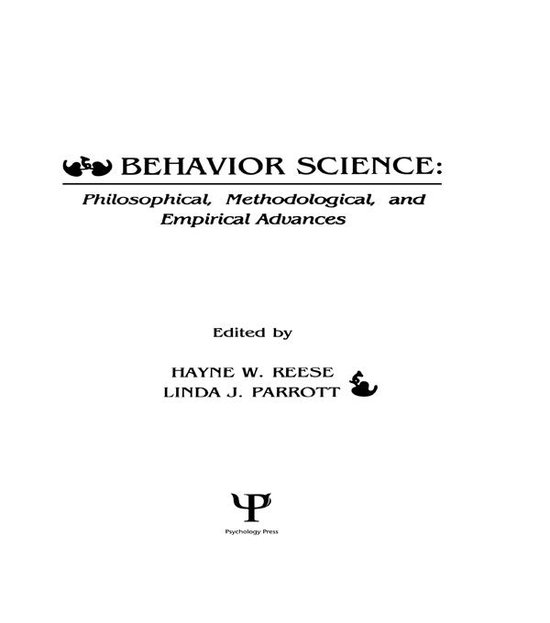 Behavior Science - cover