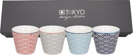 Tokyo Design Studio Shiki kopjes 85ml (set van 4) | bol.com