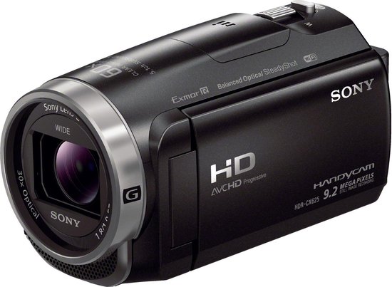 Sony HDR-CX625B Caméscope portatif 2,29 MP CMOS Full HD Noir | bol.com