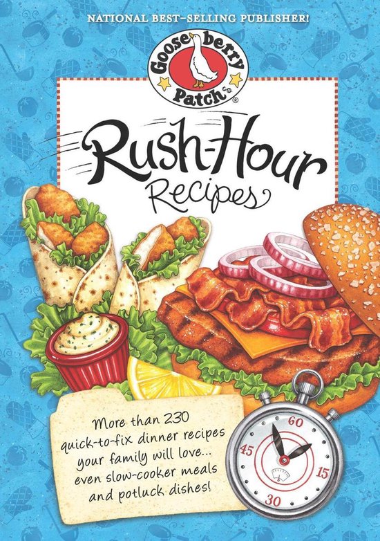 Rush Hour Recipes Cookbook - cover