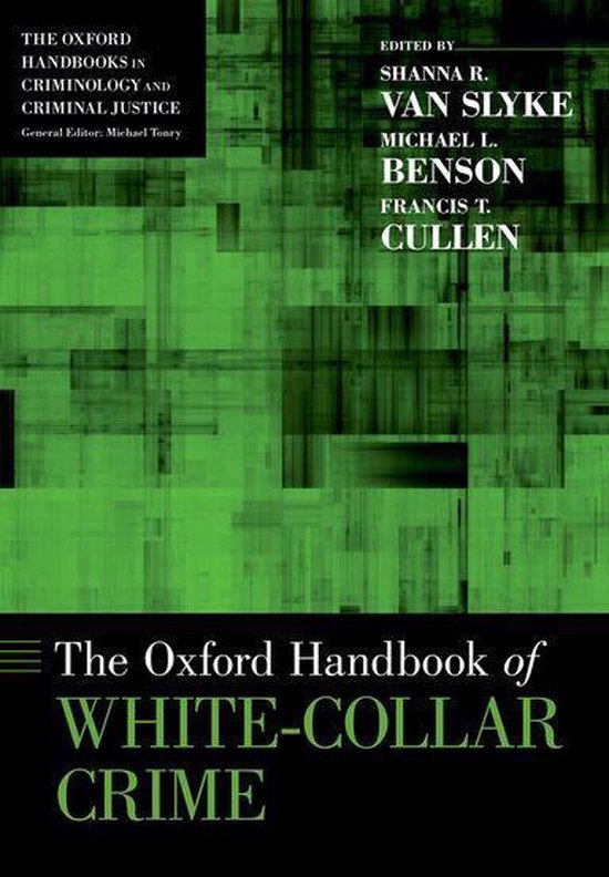 Oxford Handbooks - The Oxford Handbook of White-Collar Crime - cover