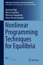 EURO Advanced Tutorials on Operational Research - Nonlinear Programming Techniques for Equilibria