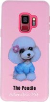 The Poodle 3D Print Hard Case voor Samsung Galaxy S9