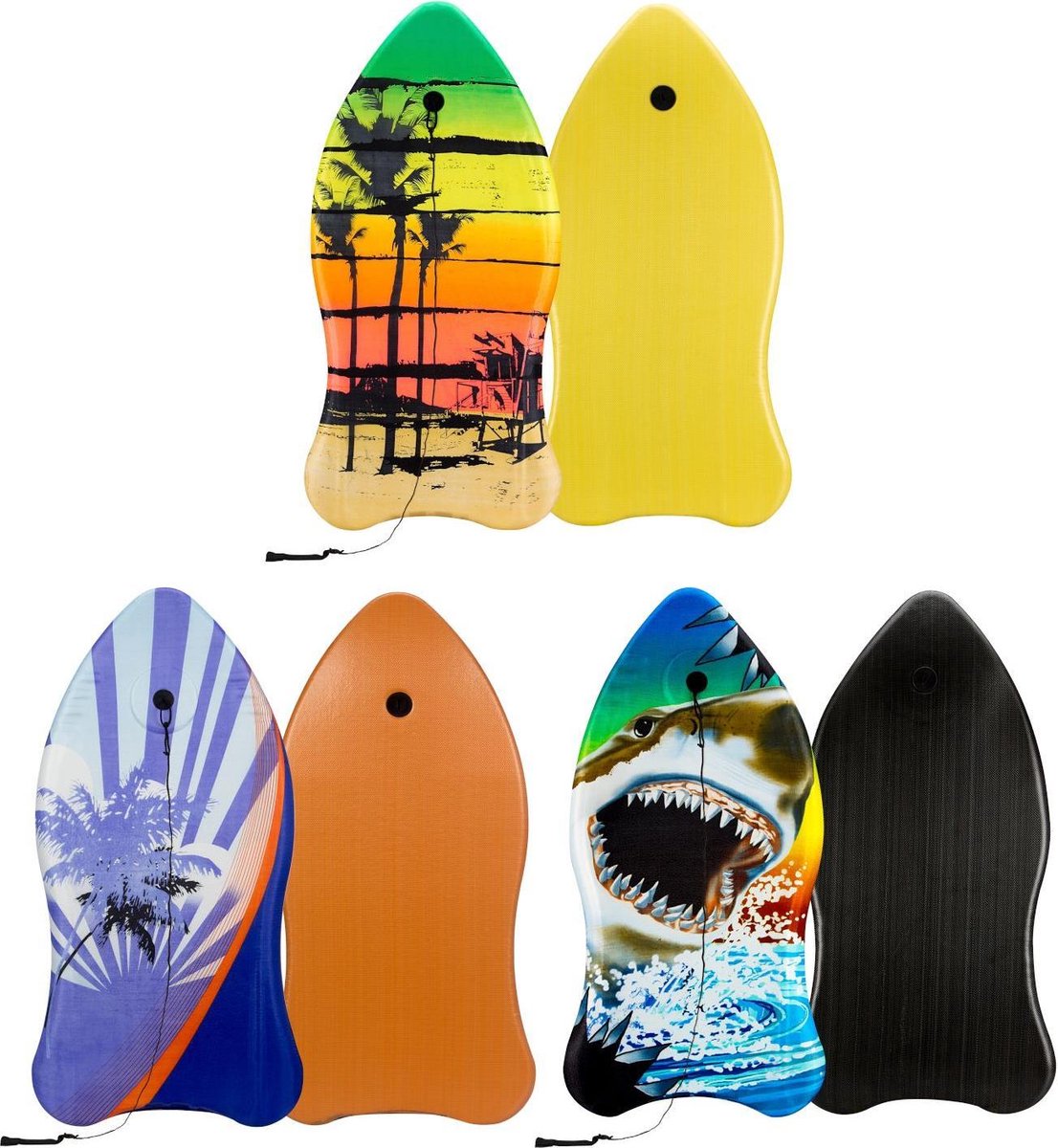 Waimea Bodyboard Ergo Shape Blauw