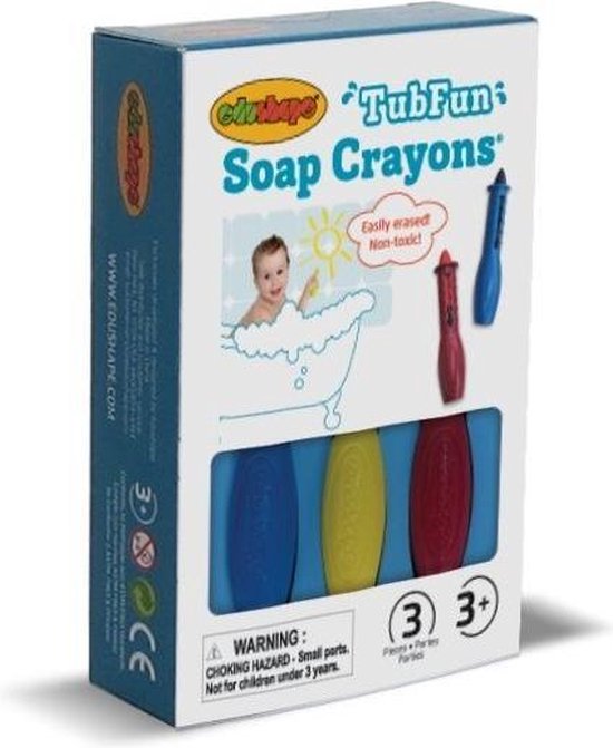 Soap Crayons & Foam Holder (3 pcs )