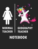 Normal Teacher Geography Teacher Notebook