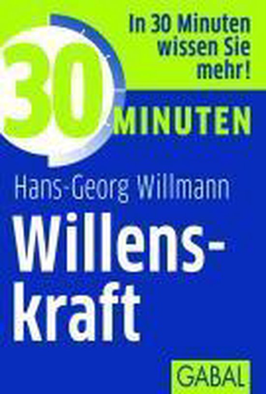 30 Minuten Willenskraft - cover