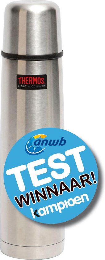 Sluit een verzekering af schermutseling Misverstand Thermos Isoleerfles - Thermax - 1 Liter - Zilver | bol.com