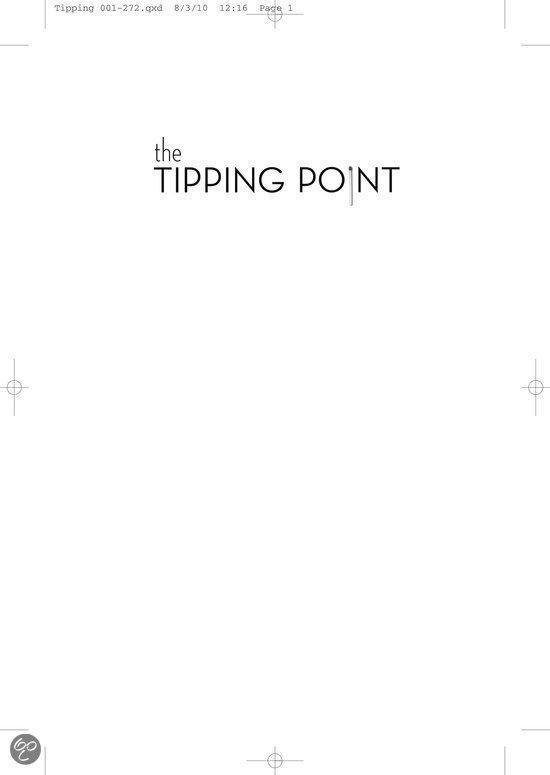 The Tipping Point