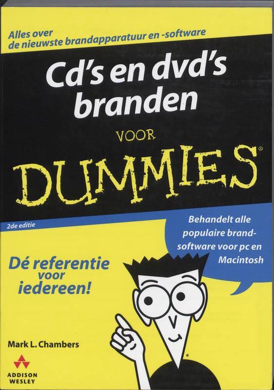 Voor Dummies - Cd's en dvd's branden voor Dummies - cover