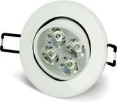 LED Inbouwspot 12W - Wit - Dimbaar - Kleur: Warm Wit