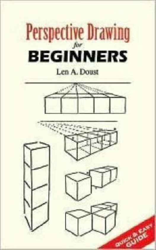 Boek cover Perspective Drawing for Beginners van Len A Doust