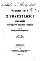 Wspomnienia Z Przeszlosci, Obrazki Poswiecone Mlodemu Wiekowi