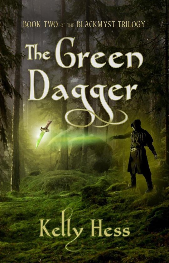 The BlackMyst Trilogy 2 - The Green Dagger - cover