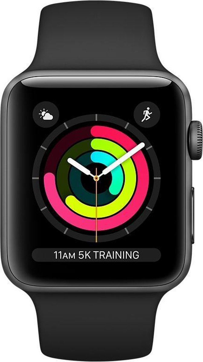 Apple Watch Series 3 - Smartwatch - 42mm - Spacegrijs