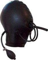 Mister b rubber heavy inflatable hood s-m