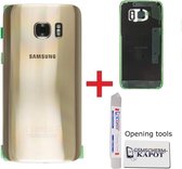 Voor Samsung Galaxy s7 achterkant reparatie set - goud