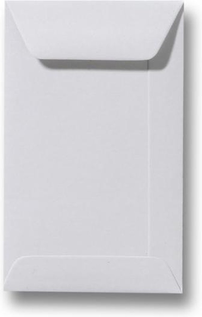 Envelop 6,5 x 10,5 cm Dolfijngrijs 60 stuks