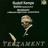 Rudolf Kempe Conducts Brahms and Mendelssohn