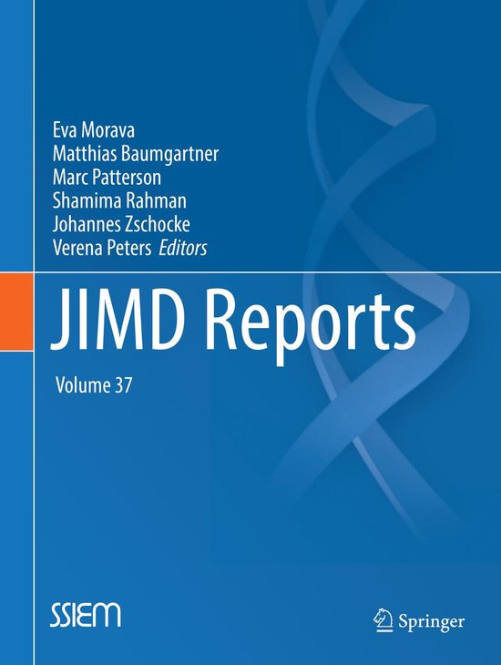 JIMD Reports 37 - JIMD Reports, Volume 37 - cover
