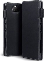 Sony Xperia 10 Plus hoesje - CaseBoutique - Zwart - Kunstleer