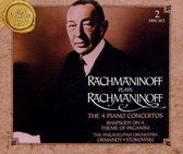Rachmaninoff plays Rachmaninoff - The 4 Piano Concertos, etc