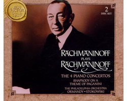 Rachmaninoff plays Rachmaninoff - The 4 Piano Concertos, etc