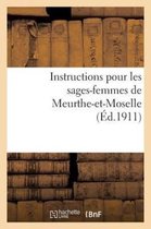 Sciences- Instructions Pour Les Sages-Femmes de Meurthe-Et-Moselle