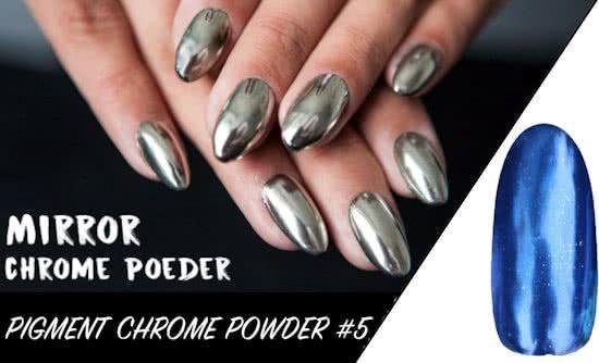 Mirror Chrome Powder - Pigment en poudre pour ongles # 5 | bol.com