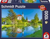 Schmidt puzzel Breitbrunn , Chiemgau - 1000 stukjes - 12+