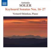 Vestard Shimkus - Soler; Keyboard Sonatas Nos. 16-27 (CD)