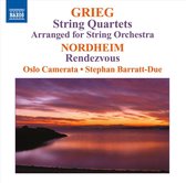 Oslo Camerata, Stephan Barratt-Due - Grieg: String Quartets/Nordheim: Rendezvous (CD)