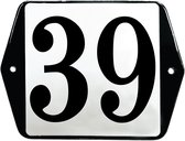 Oreille modèle numéro de maison en émail - 39