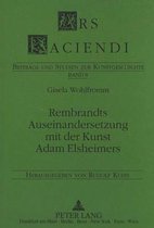 Rembrandts Auseinandersetzung Mit Der Kunst Adam Elsheimers