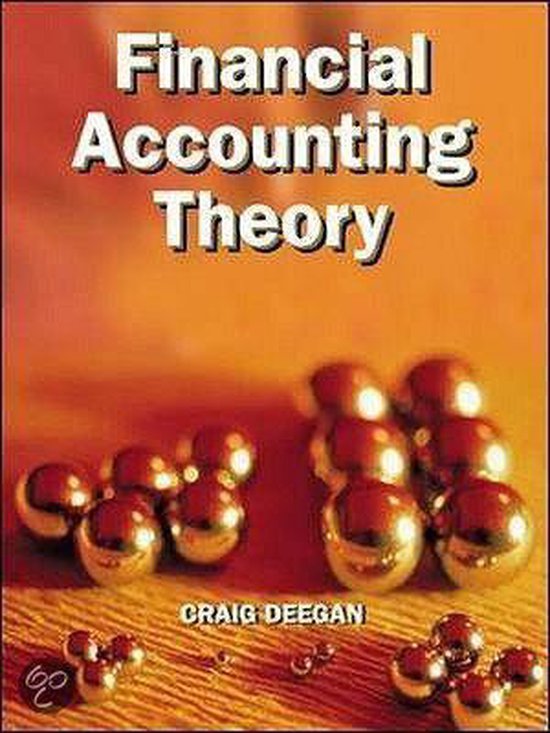 Financial Accounting Theory - cover
