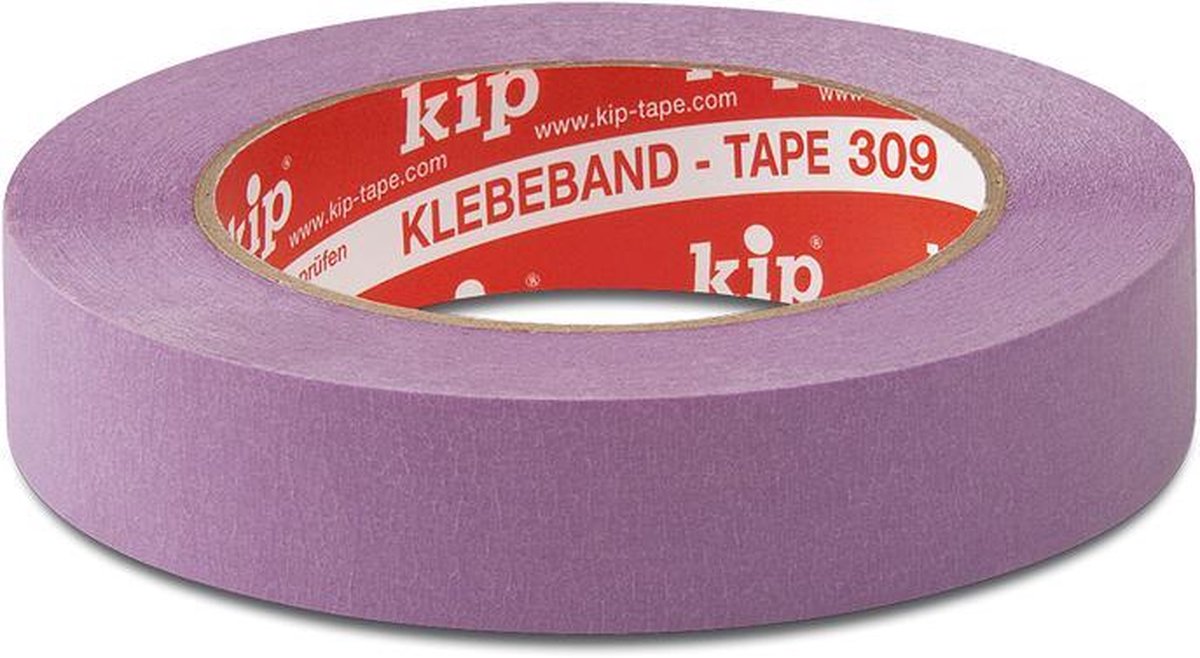 309 Kip Masking tape Washi lila 25mm | bol.com