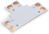 5 Stuks 10mm T PCB Connector voor 1 kleur SMD5050 5630 LED strips