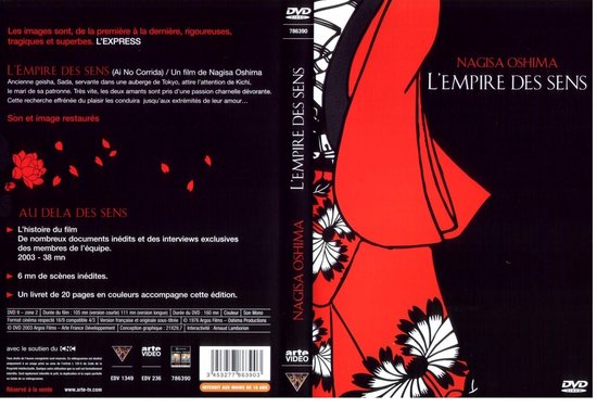 Cover van de film 'Empire Des Sens'