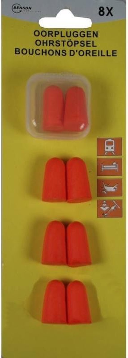 Goedkoopste Oordoppen - Silicone oordoppen - 4 paar inclusief opbergdoosje