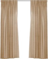 Bol Com Larson Luxe Hotel Serie Blackout Gordijn Met Visgraat Motief Incl Ringen